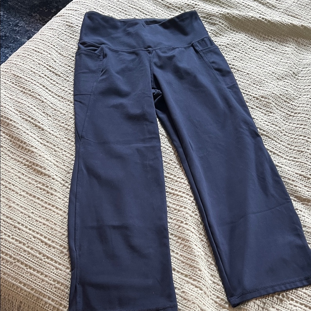 Jockey Women's Blue Cropped Leggings